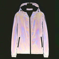 Chromashift Reflective Windbreaker – Daily Wear, Night Runs, Rides & Color-Shifting