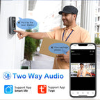 GuardianBell Pro – Smart WiFi Doorbell & Security Cam in One