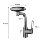 AeroSpa 4-Mode Stainless Steel Bathroom Faucet