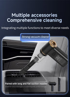 KORVA AirVac Pro 5-in-1 Cordless Car Vacuum + Tire Inflator