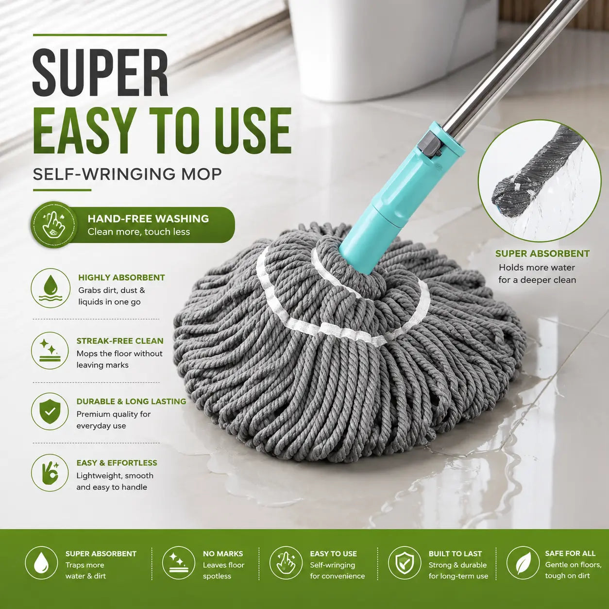 360 Spin Microfabric MOP™