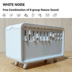 DreamMix Pro – White Noise Sound Machine with Scented Mist & Night Light