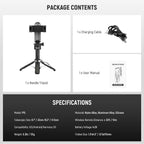 SnapPro 3-in-1 Creator Stick – Tripod, Selfie, Grip
