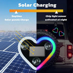 LumiHeart RGB Wireless Car Window Light With Smart Lighting