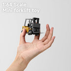 MicroCrew™ Mini RC Construction Series – Pocket Dump Truck, Excavator & Forklift Set