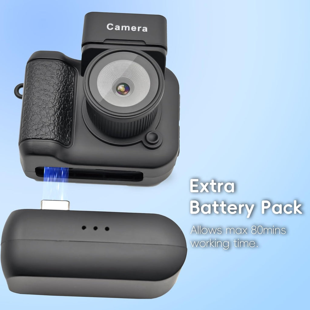 Gen.2 Mini Retro Keychain Camera – Pocket-Sized Fun with Vintage Flair