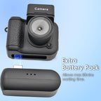 Gen.2 Mini Retro Keychain Camera – Pocket-Sized Fun with Vintage Flair