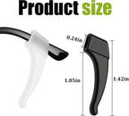 10-Pack GripLock Comfort Ear Hooks — Anti-Slip Silicone Eyeglass Grips