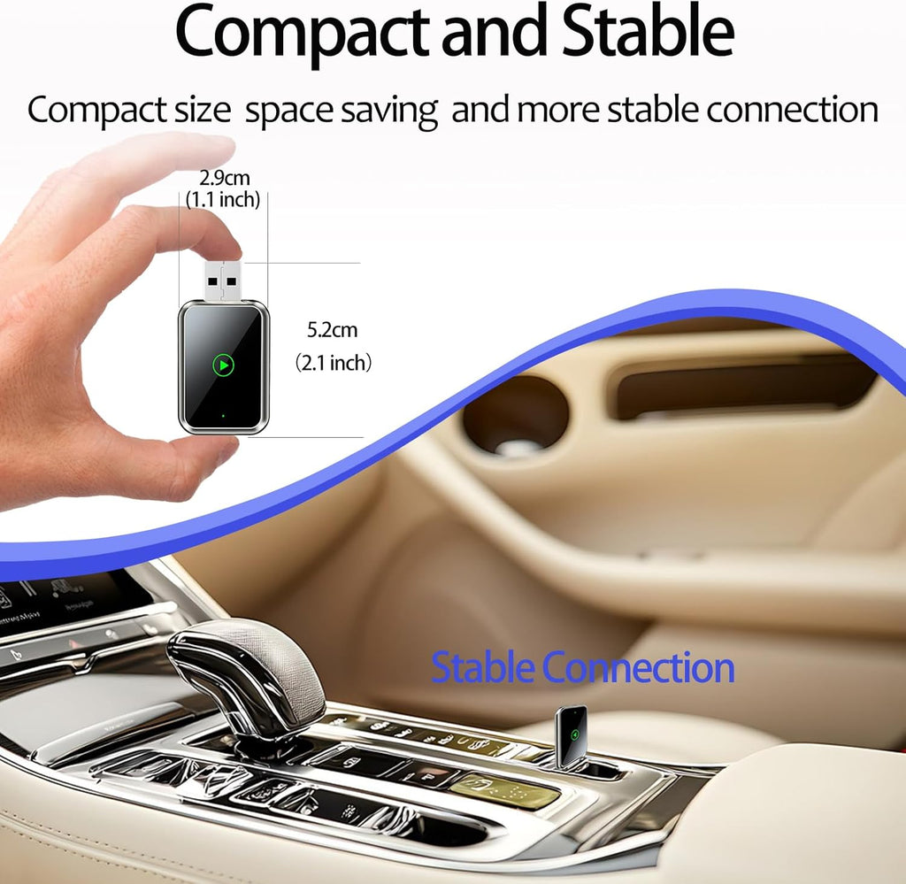 WireFree CarPlay Adapter – Wireless Freedom for CarPlay & Android Auto
