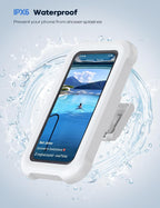Waterproof 480° Shower Phone Holder – Wall & Bathtub Mount