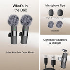 ClipMic Duo – Wireless Noise-Reducing Mic Set