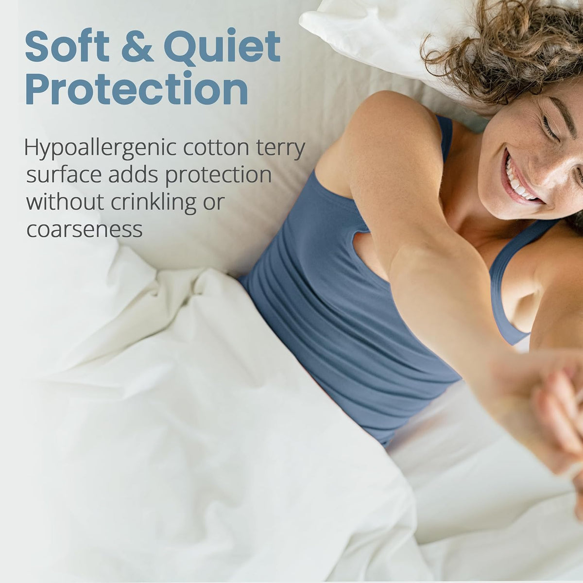 SleepGuard Premium Cotton Waterproof Mattress Protector