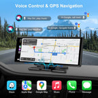 Carvera Smart 10.26" CarPlay & 4K Dual-Dash Cam System