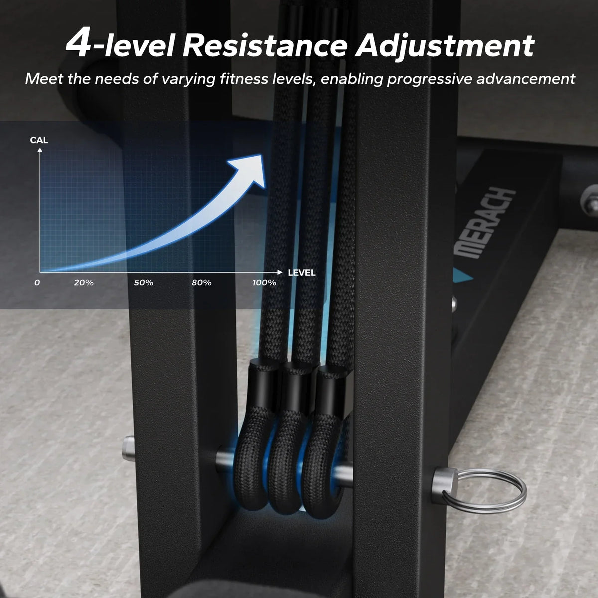 Merach 2417 3 In 1 Multifunctional Deep Squat Machine
