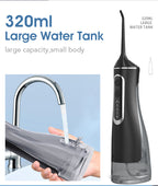 HydroPulse Pro – Portable Water Flosser with 4 Modes & 8 Tips