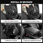 Premium Waterproof Car Center Console Armrest Cushion Pad