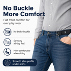 4-Pack No-Buckle Belt for Loose Waistbands