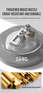 1080° Rotating Faucet Extender with Upward Facial Mist, 4 Water Modes & Built-In Filter