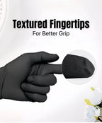 Multi-Purpose Thick Nitrile Gloves – Touchscreen-Friendly, Powder-Free & Latex-Free, Chemical-Resistant