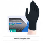Multi-Purpose Thick Nitrile Gloves – Touchscreen-Friendly, Powder-Free & Latex-Free, Chemical-Resistant