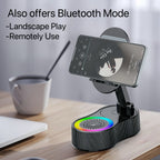SonicDrop Dock – No-Pair Magic Speaker & Charging Stand