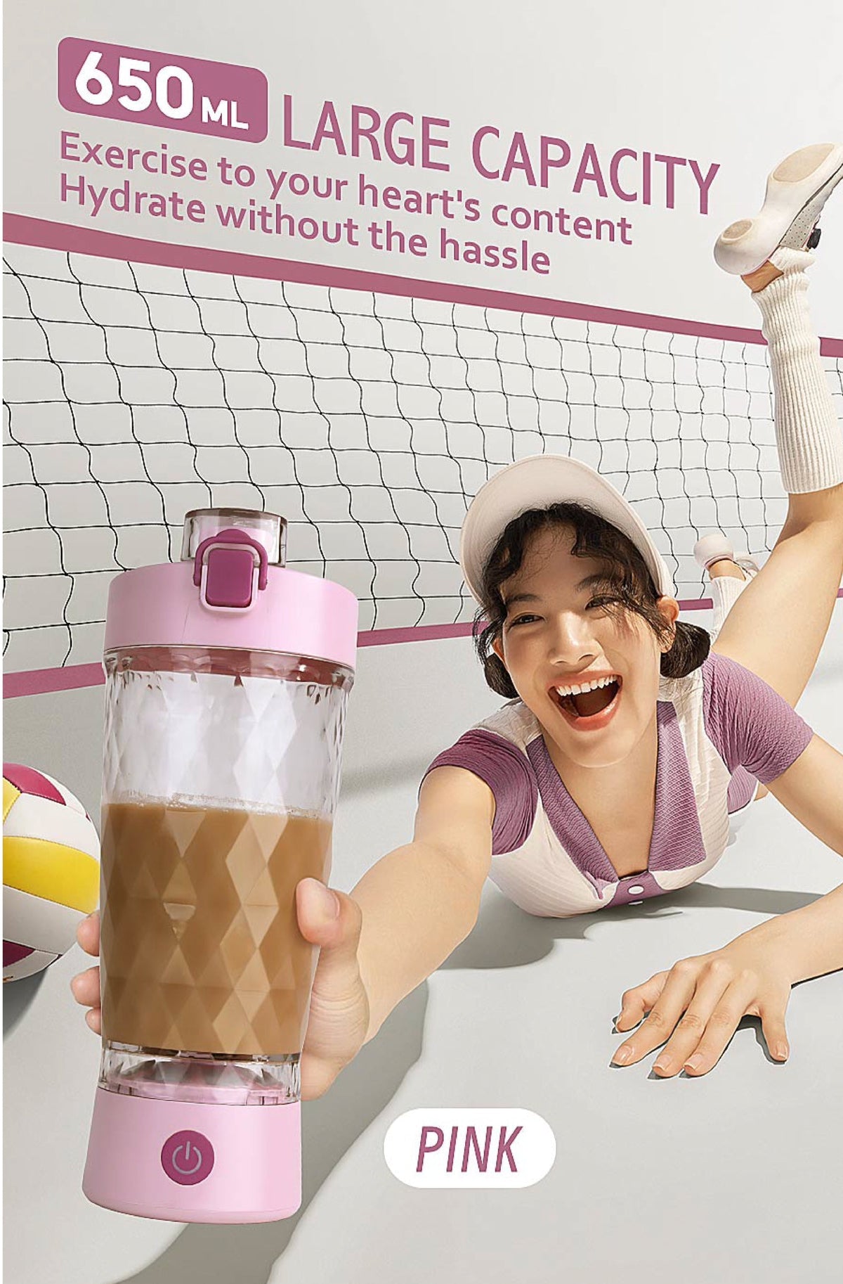 ProBlend One-Touch Shaker – Smooth Protein Mix Anywhere