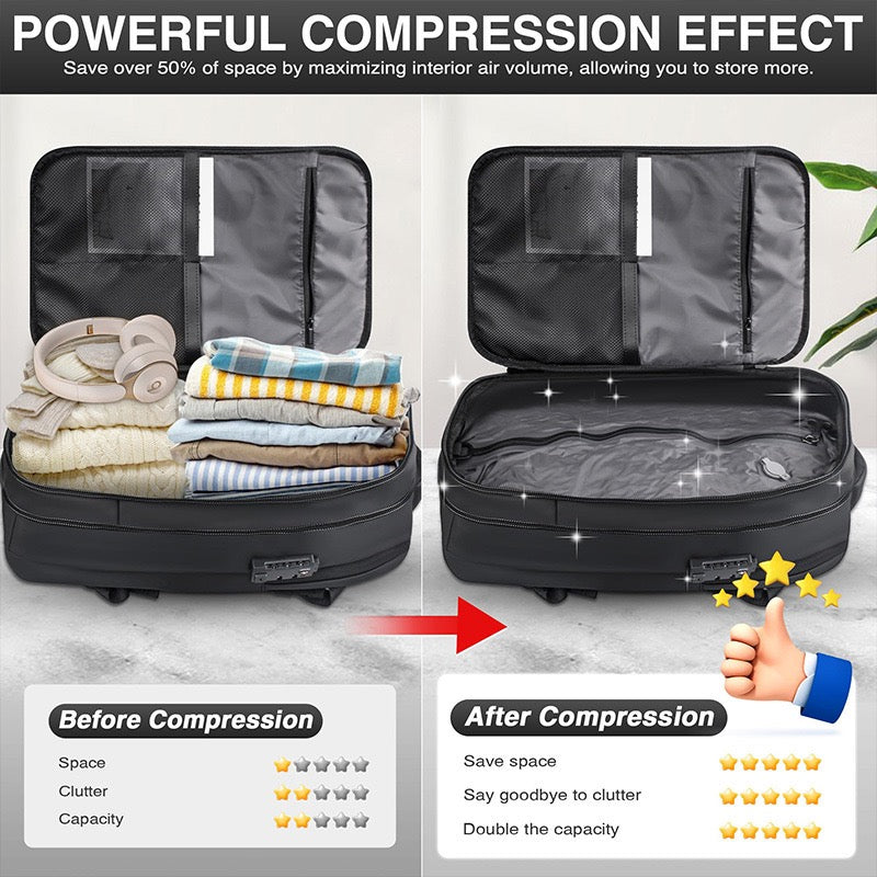 AirSeal Pro – Vacuum Compression Travel Backpack