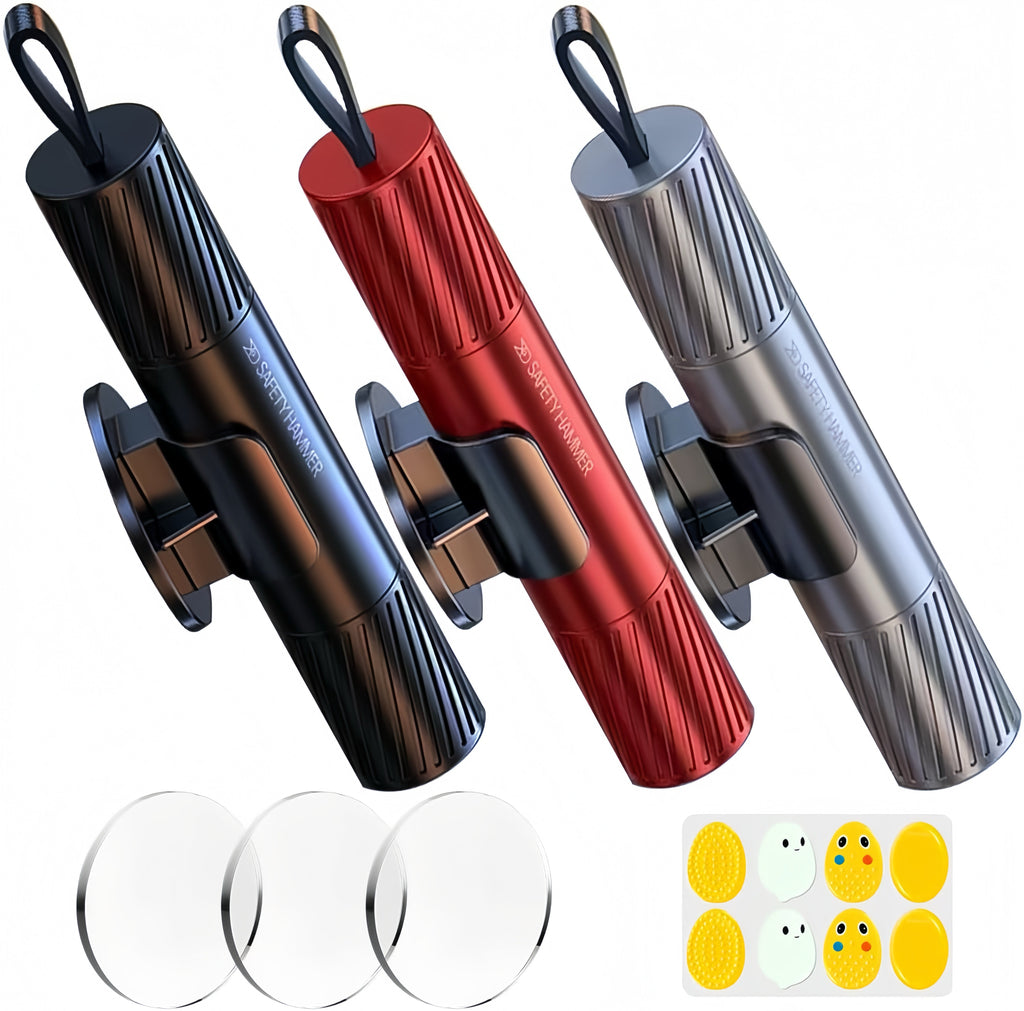 CrashEscape Mini – Emergency Window Breaker & Seatbelt Cutter