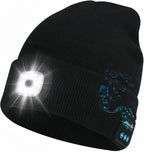 Smart Bluetooth Beanie with Headlamp