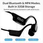 AquaVibe Swim-Proof Bone Conduction Headphones