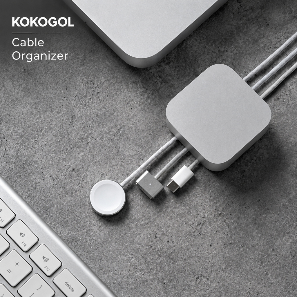 Cube Mini Aluminum Cable Organizer