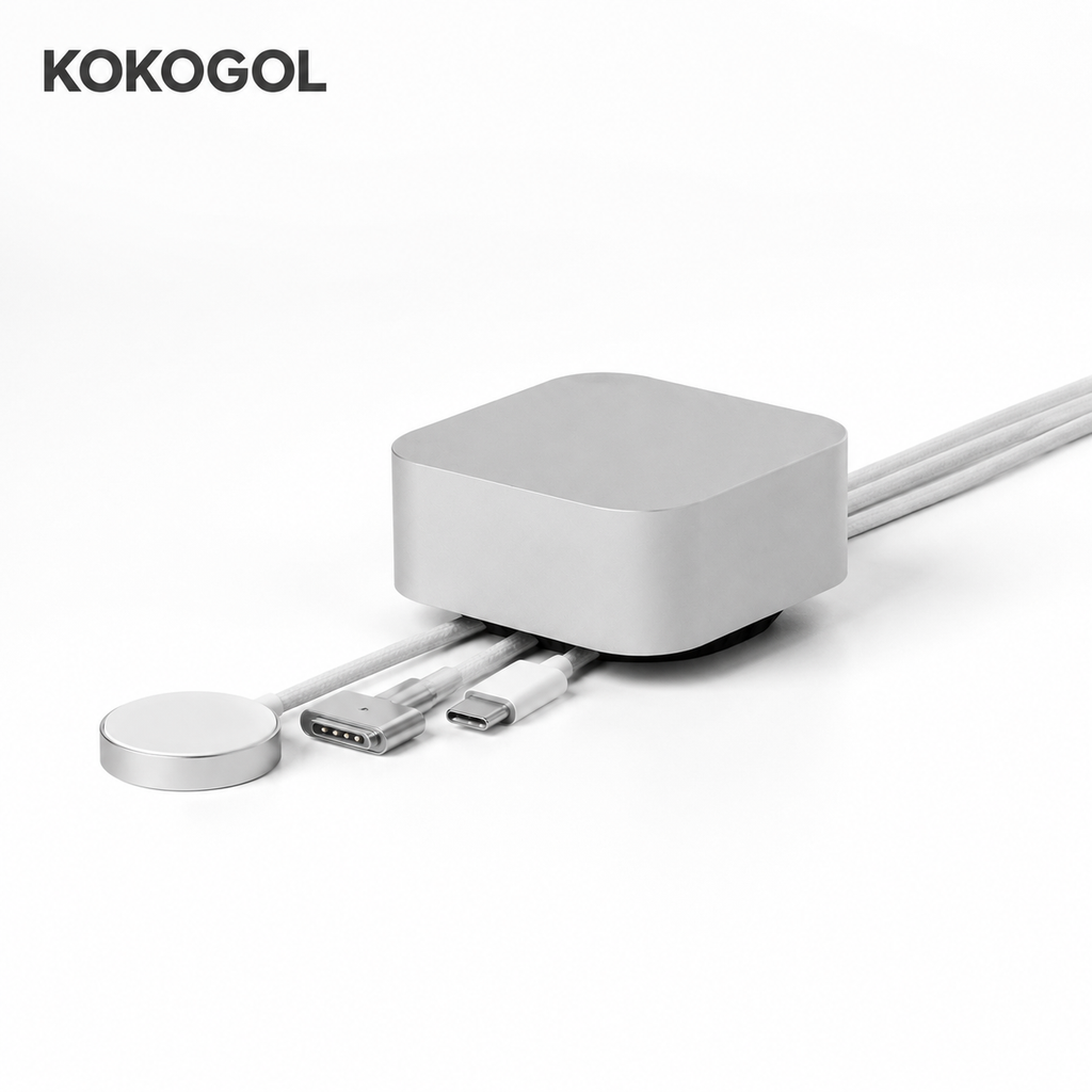 Cube Mini Aluminum Cable Organizer