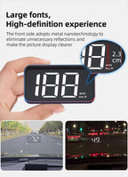 DriveSight GPS HUD Speedometer — Windshield Speed Projection Display