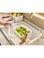 6-Piece Fresh-Lock Fridge Storage Containers