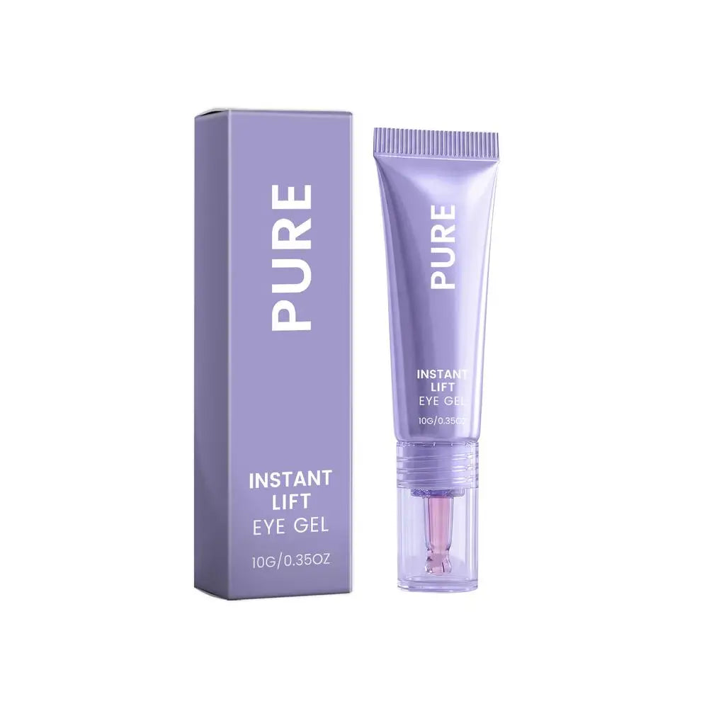 PURE Instant Lifting Eye Cream Gel - Collagen Firming Anti Dark Circles Remove Eye Bags Wrinkle Care Eye Massager Skincare