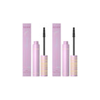Black Brown Mascara Lengthens Eyelashes Curling Natural Fast Dry Silk Fiber Matte Waterproof Eye Lashes Makeup Mascara Comestics