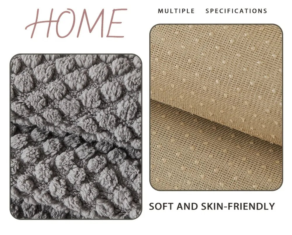 Anti-Slip Chenille Sofa Cover — Non-Slip, Pet-Friendly Couch & Cushion Protector, All Seasons
