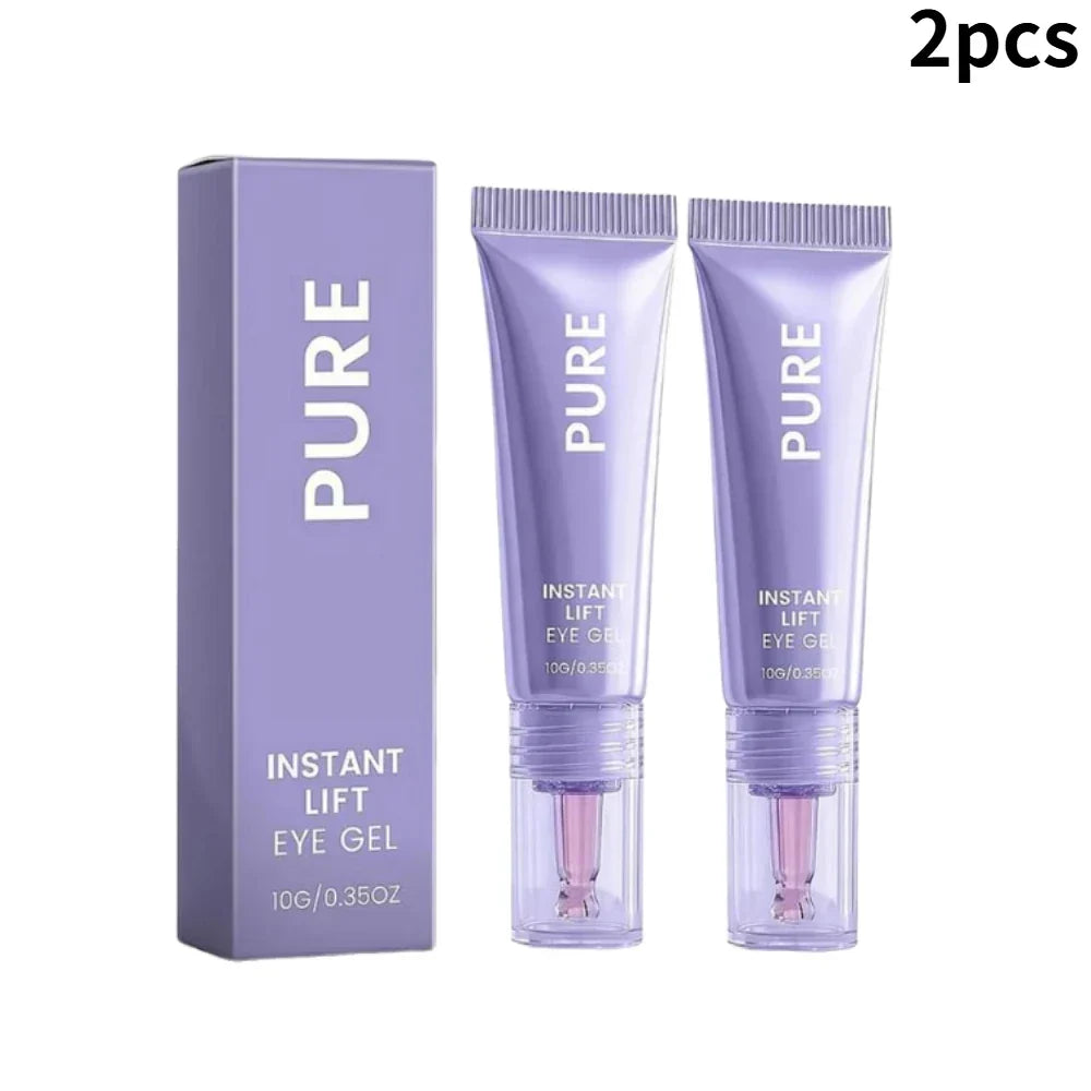 PURE Instant Lifting Eye Cream Gel - Collagen Firming Anti Dark Circles Remove Eye Bags Wrinkle Care Eye Massager Skincare
