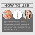 PURE Instant Lifting Eye Cream Gel - Collagen Firming Anti Dark Circles Remove Eye Bags Wrinkle Care Eye Massager Skincare