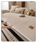 Anti-Slip Chenille Sofa Cover — Non-Slip, Pet-Friendly Couch & Cushion Protector, All Seasons