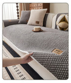 Anti-Slip Chenille Sofa Cover — Non-Slip, Pet-Friendly Couch & Cushion Protector, All Seasons