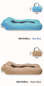 AeroLounge Go – Compact Pump-Free Inflatable Lounger