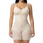 YIANNA V-Shaped Tummy Control Shapewear for Women with Zipper Closure