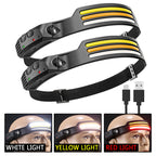 WavePro 230° Ultra-Light Motion-Sensing Headlamp