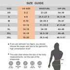 YIANNA V-Shaped Tummy Control Shapewear for Women with Zipper Closure
