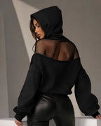 SD™ Backless Zipper Hoodie