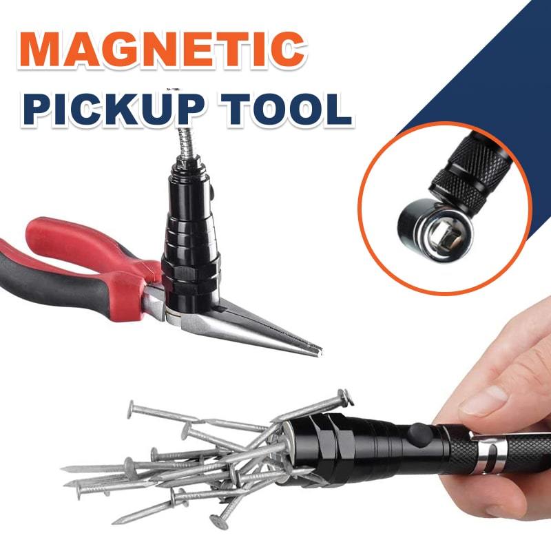 Extendable Magnetic Pick-Up Tool with Bright LED Light