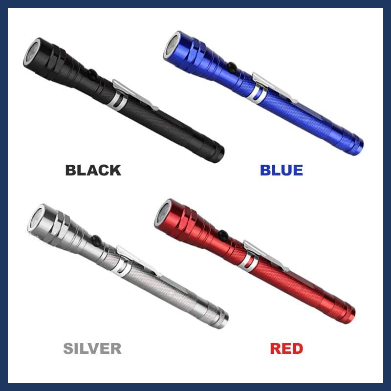 Extendable Magnetic Pick-Up Tool with Bright LED Light